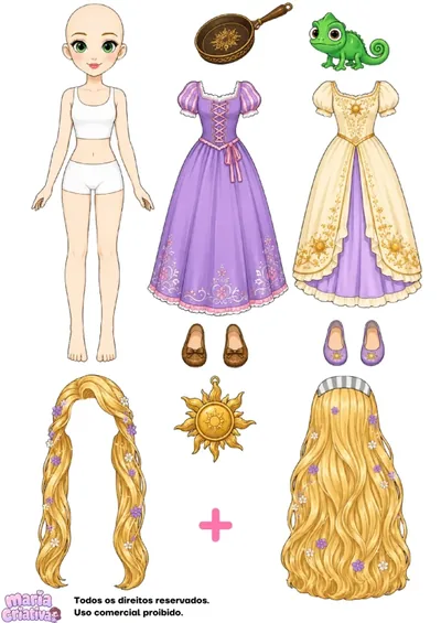 Boneca das Princesas da Disney 1