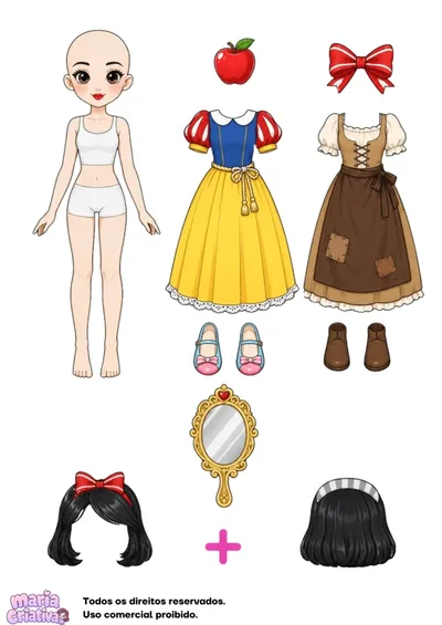 Boneca das Princesas da Disney 2