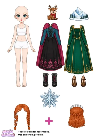Boneca das Princesas da Disney 5