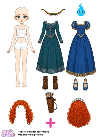 Boneca das Princesas da Disney 7