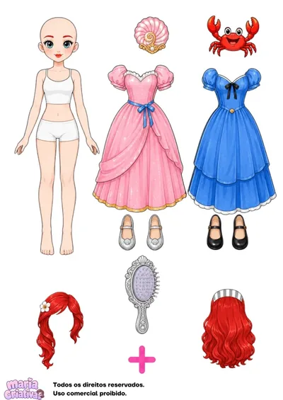 Boneca das Princesas da Disney 8