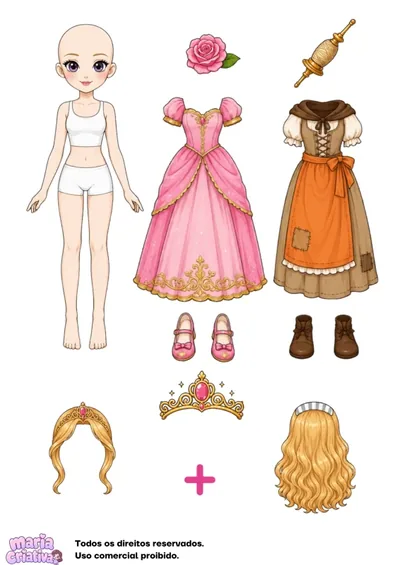 Boneca das Princesas da Disney 9